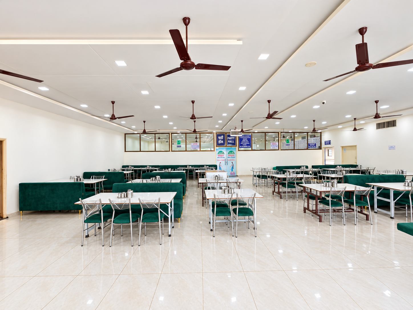 Family dining area at Hotel Satkar
